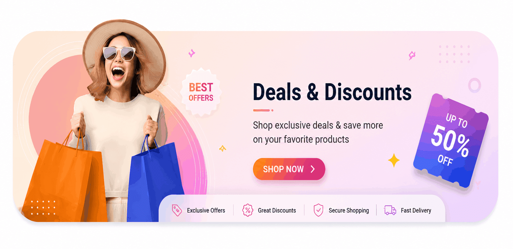 Deals & Discounts — shop exclusive deals