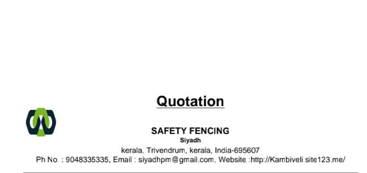 Safety Fencing 5