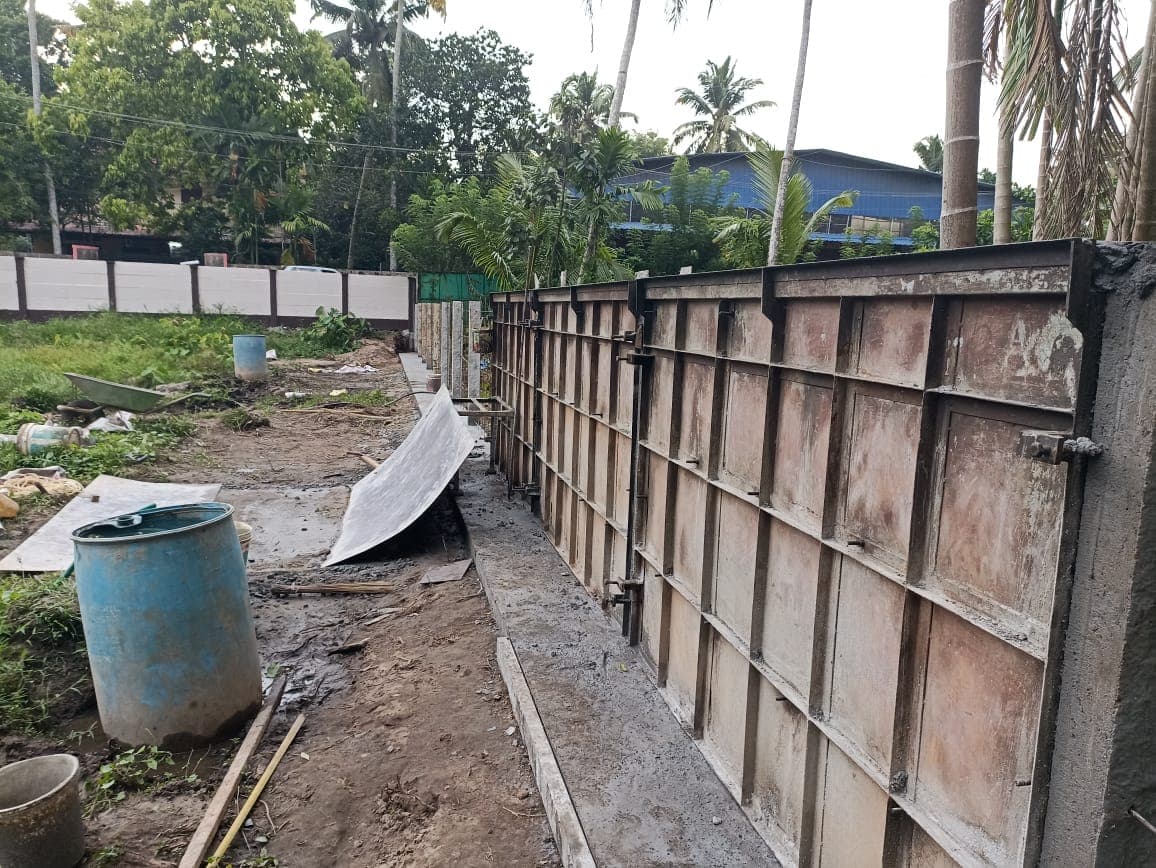KK Concrete Compound Wall 5