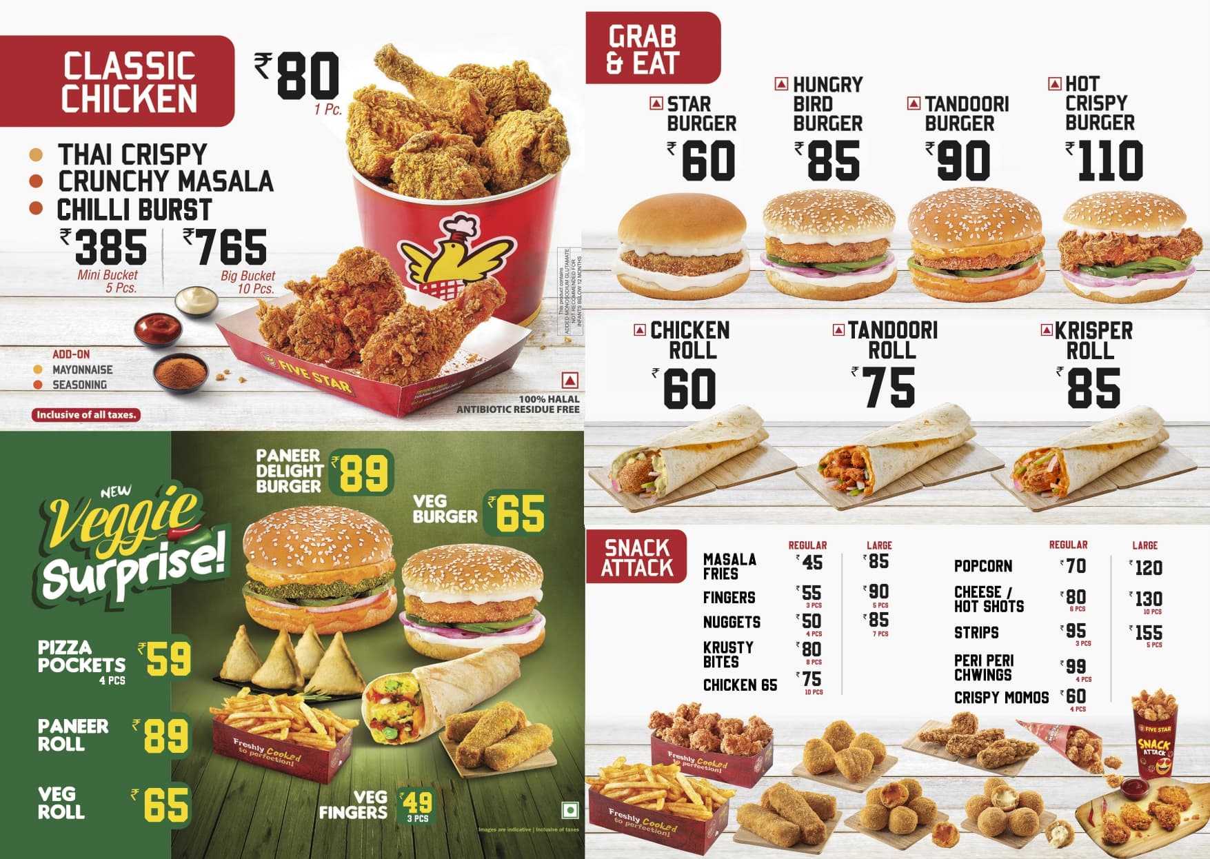 Five Star Fried Chicken 5
