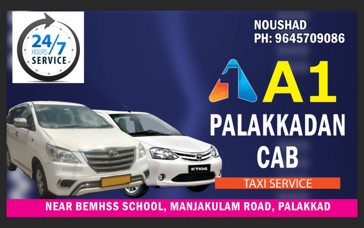 A1 PALAKKADAN CAB TAXI SERVICE (24/7 hours) 2