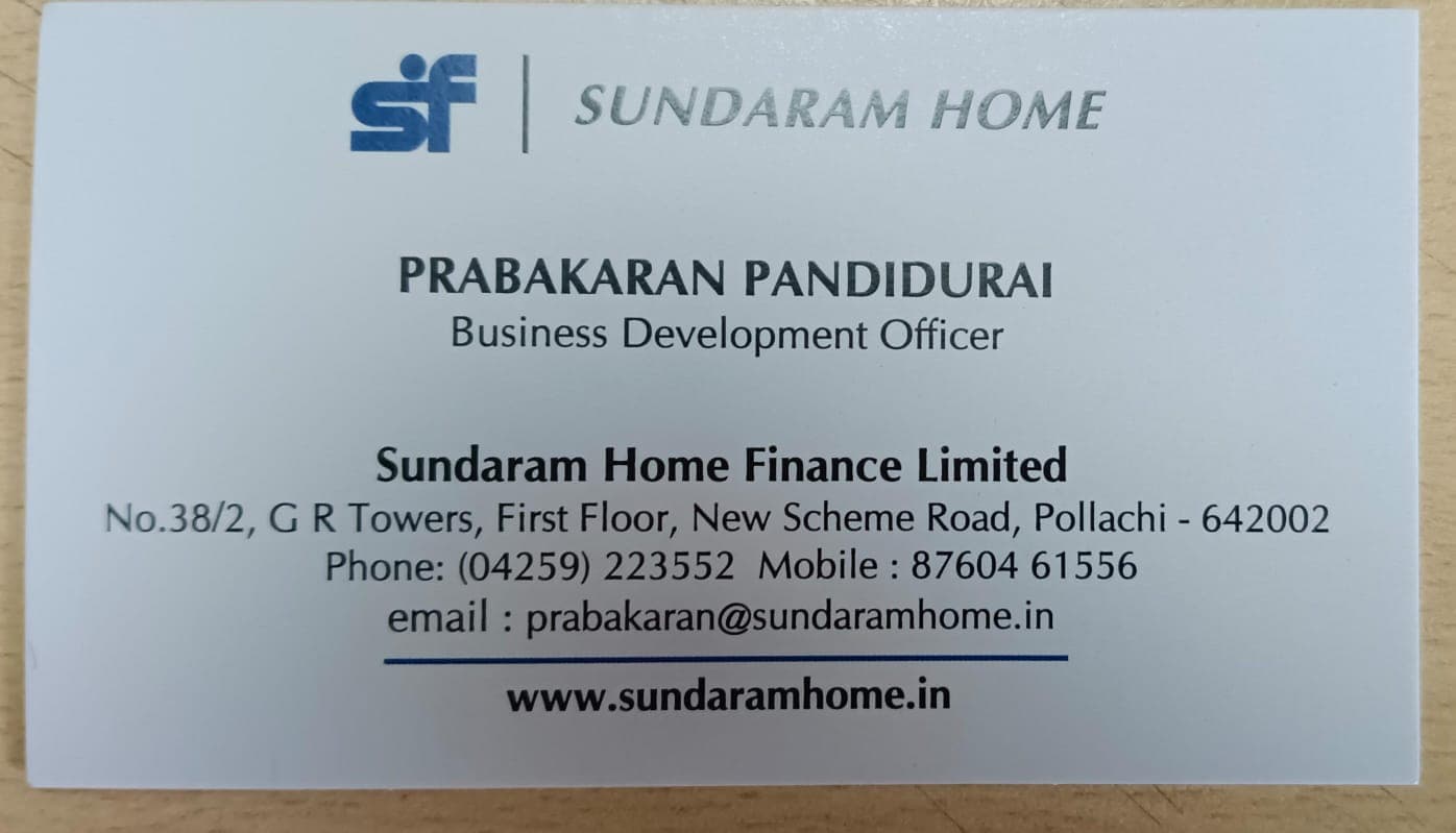 Sundaram Home Finance Limited 3