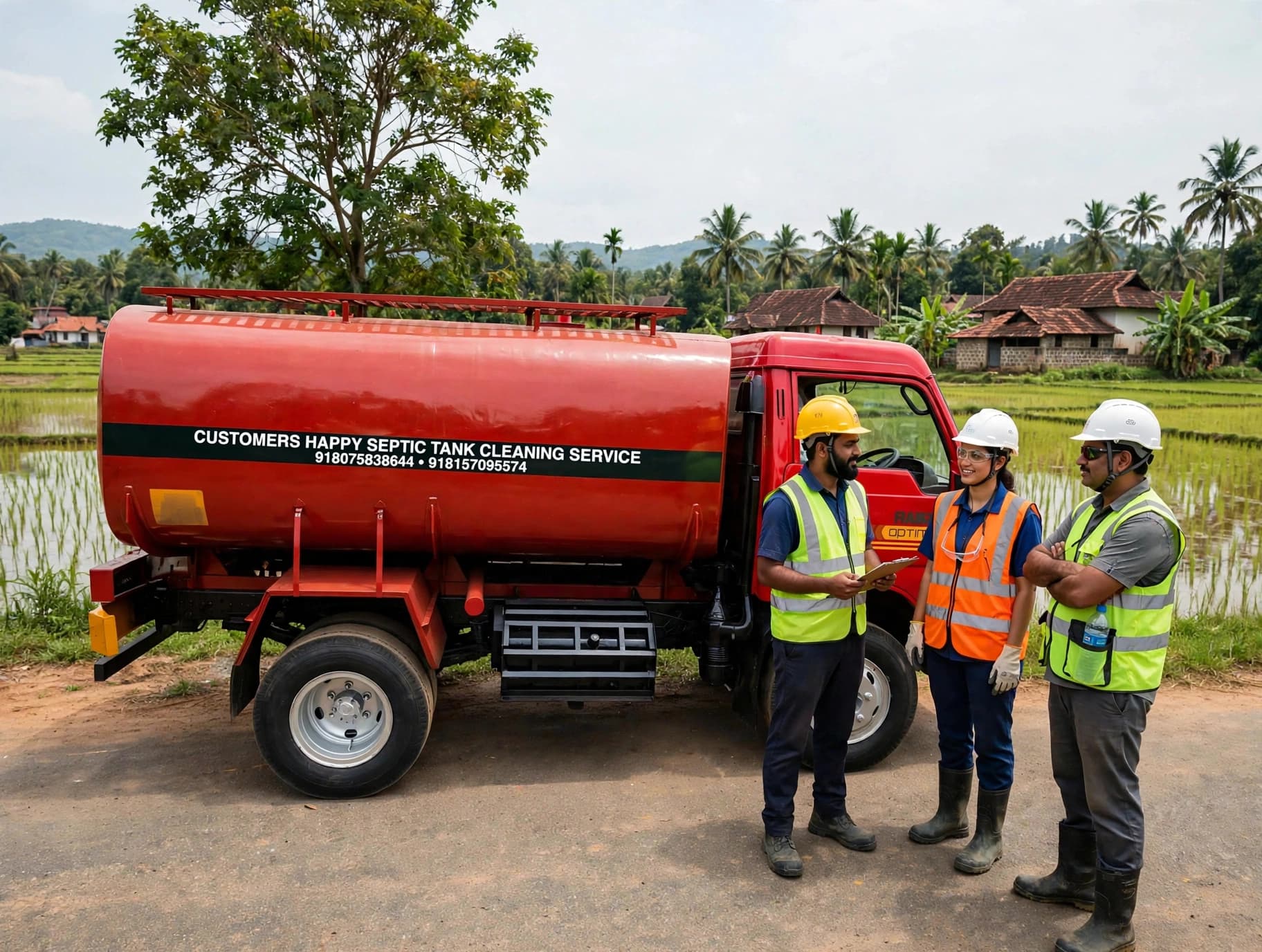 CUSTOMERS HAPPY SEPTIC TANK CLEANING SERVICE  4