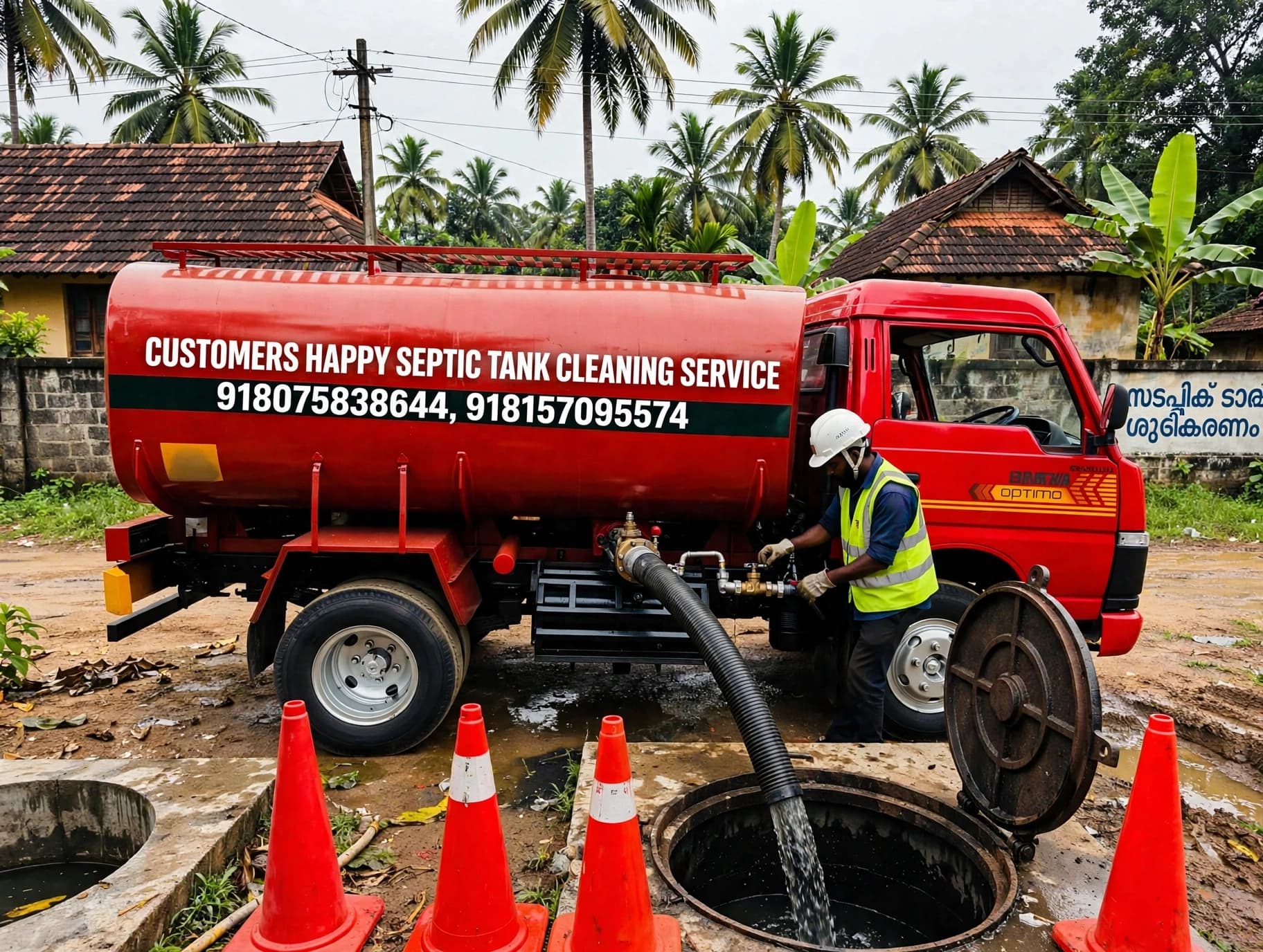 CUSTOMERS HAPPY SEPTIC TANK CLEANING SERVICE  5