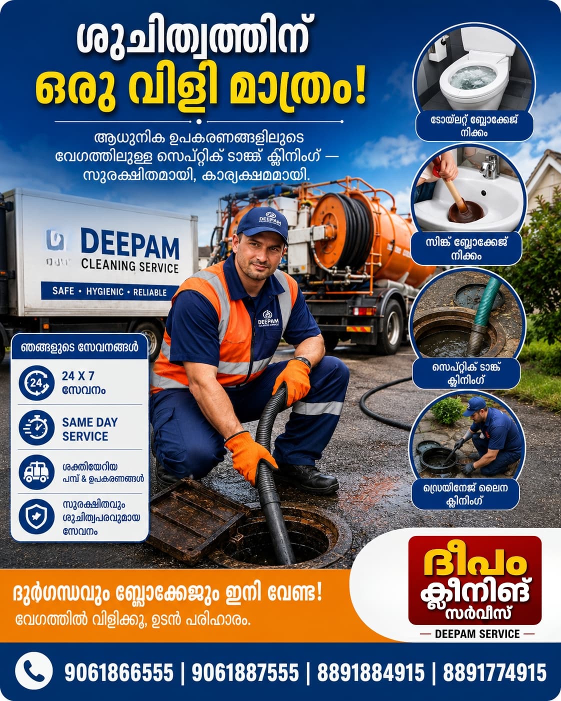 Deepam Septic Tank Cleaning Service  2