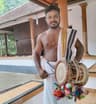 Kshethra kala sopanasangeetham, kalamezhuthum
