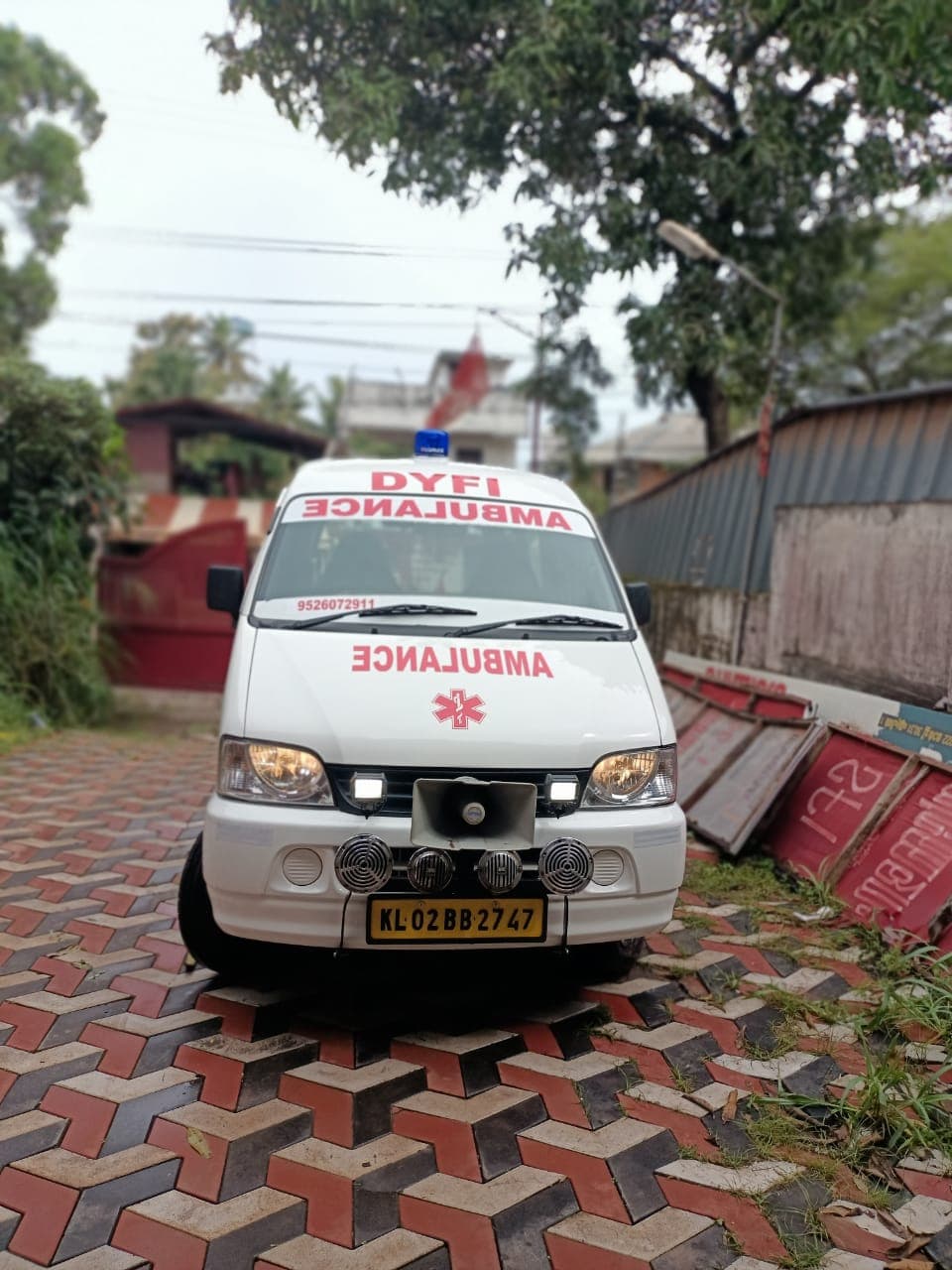 DYFI ambulance