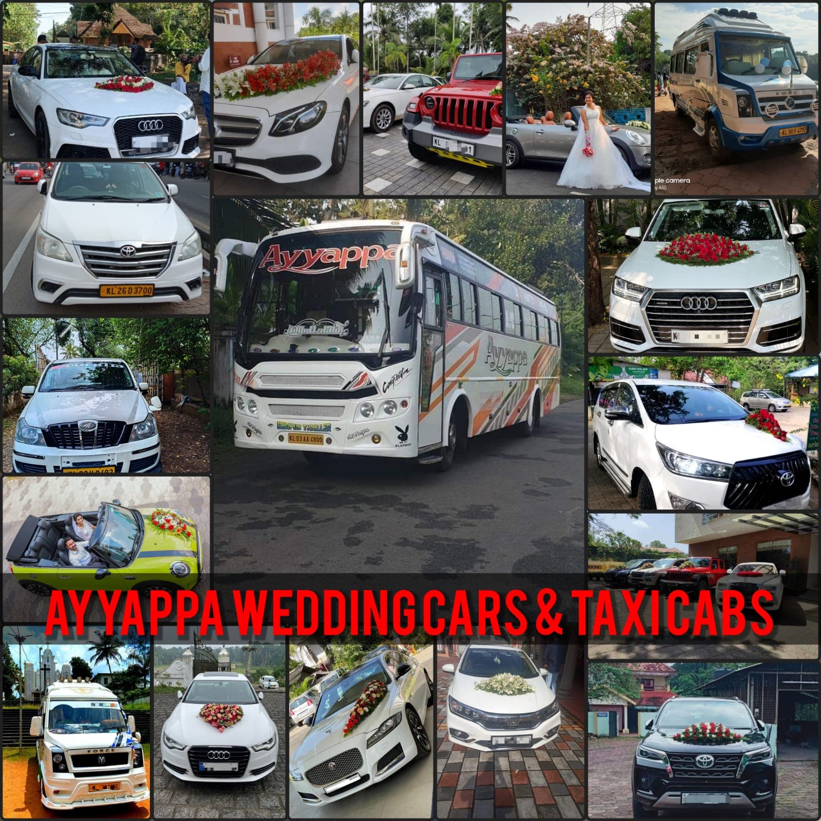 Ayyappa wedding cars and taxi cabs