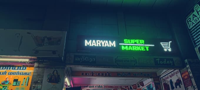 Maryam super market ram Tamilnadu