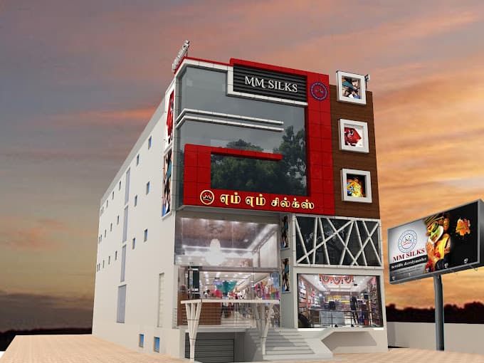 MM SILKS, THIRUVALLUR