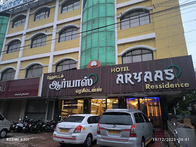 Hotel Aryaas Residence Tamilnadu