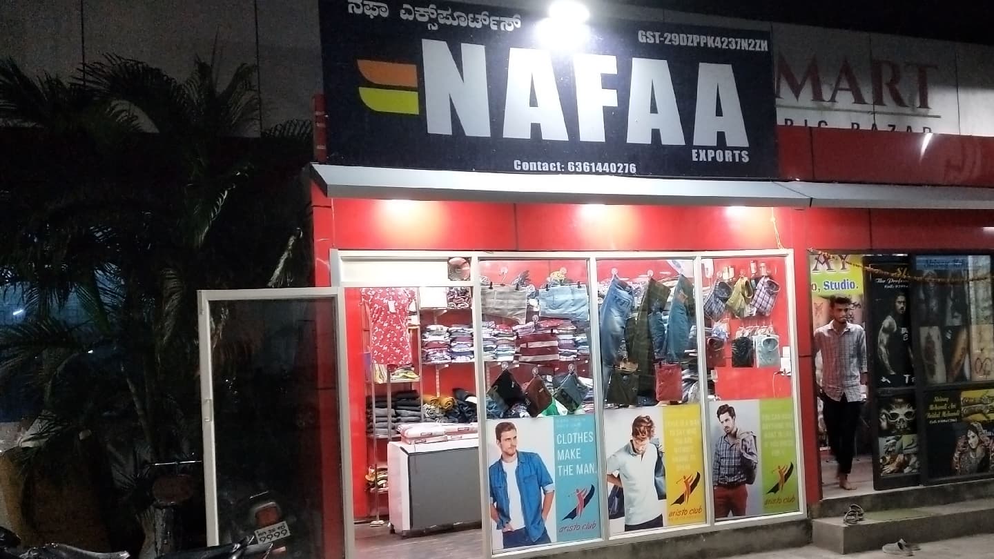 Nafaa exports Karnataka