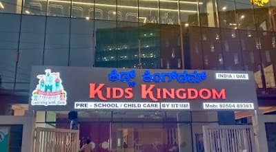 Kids Kingdom - Best Kindergarten in Bangalore
