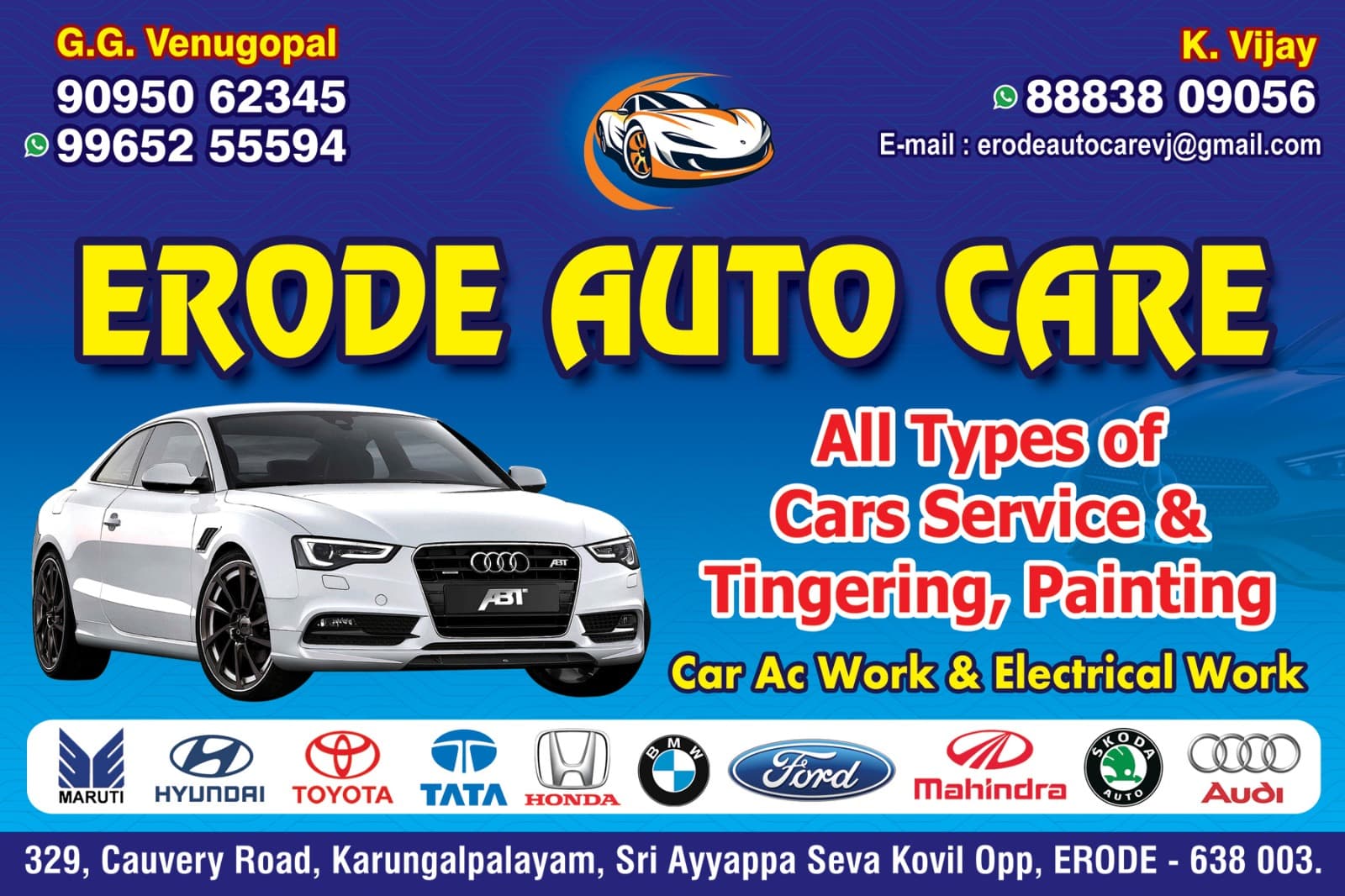 Erode Auto Care