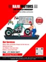 Raju Motors Two Wheeler Workshop Car Battery Jamp Start