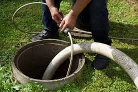 High Power Septic Tank Cleaning