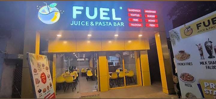Fuel juice and pasta bar