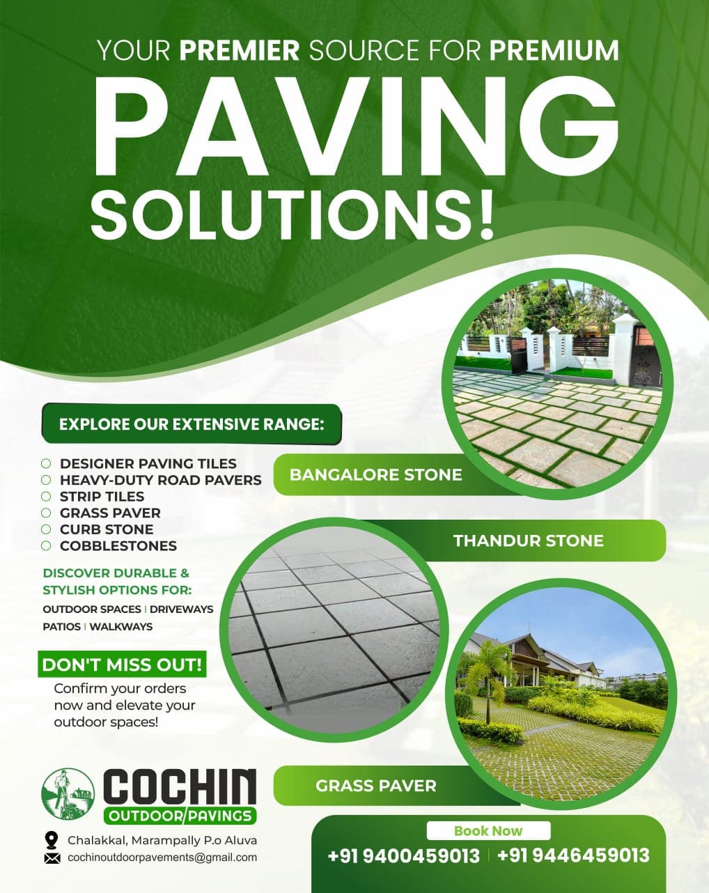 Cochin Outdoor and Pavings