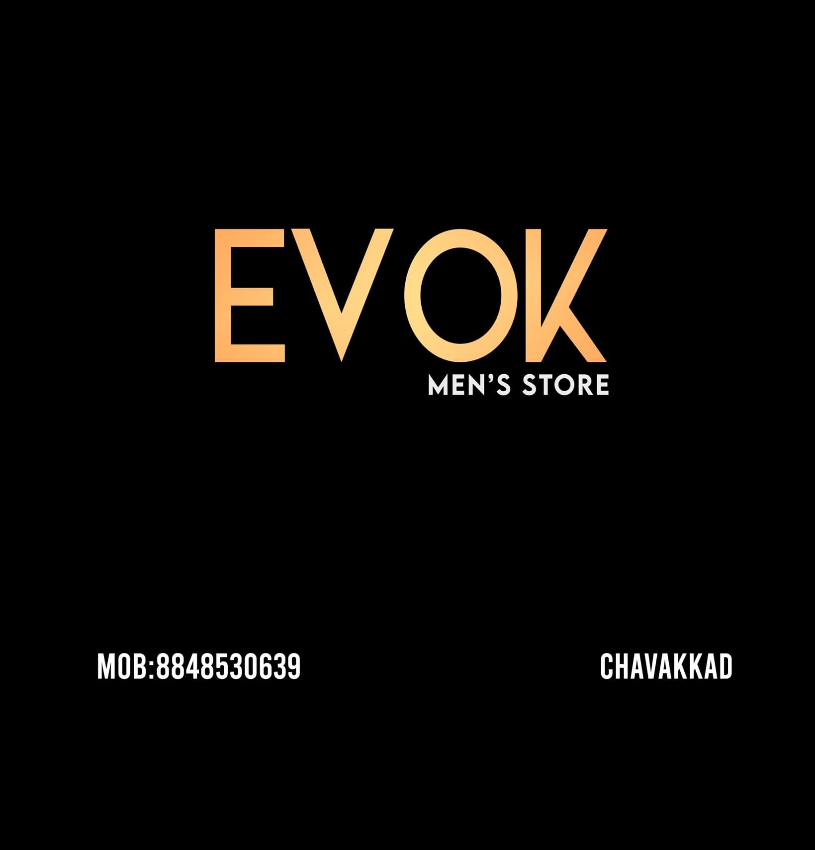Evoke menswear