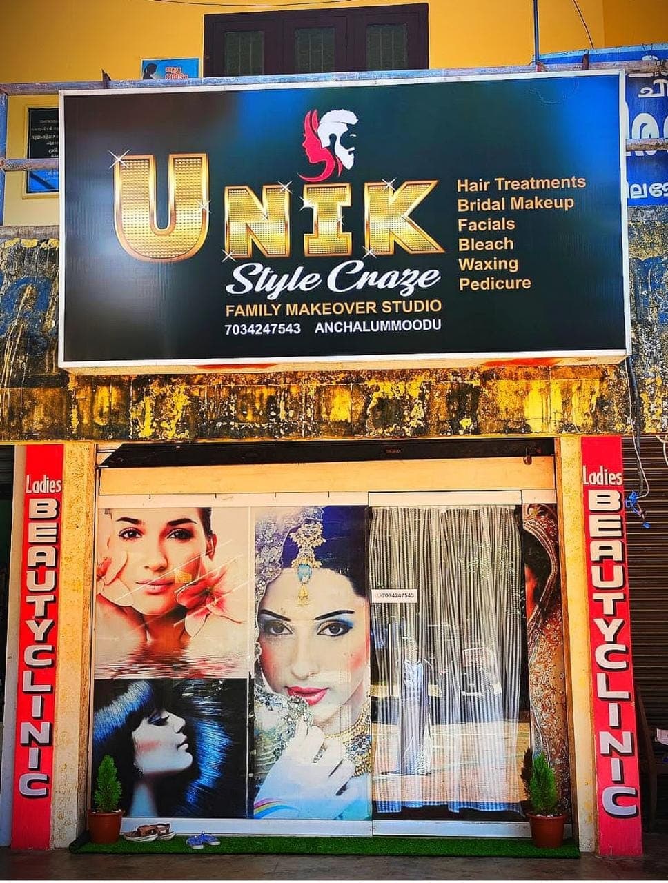 Gents and ladies Beauty parlour&saloons