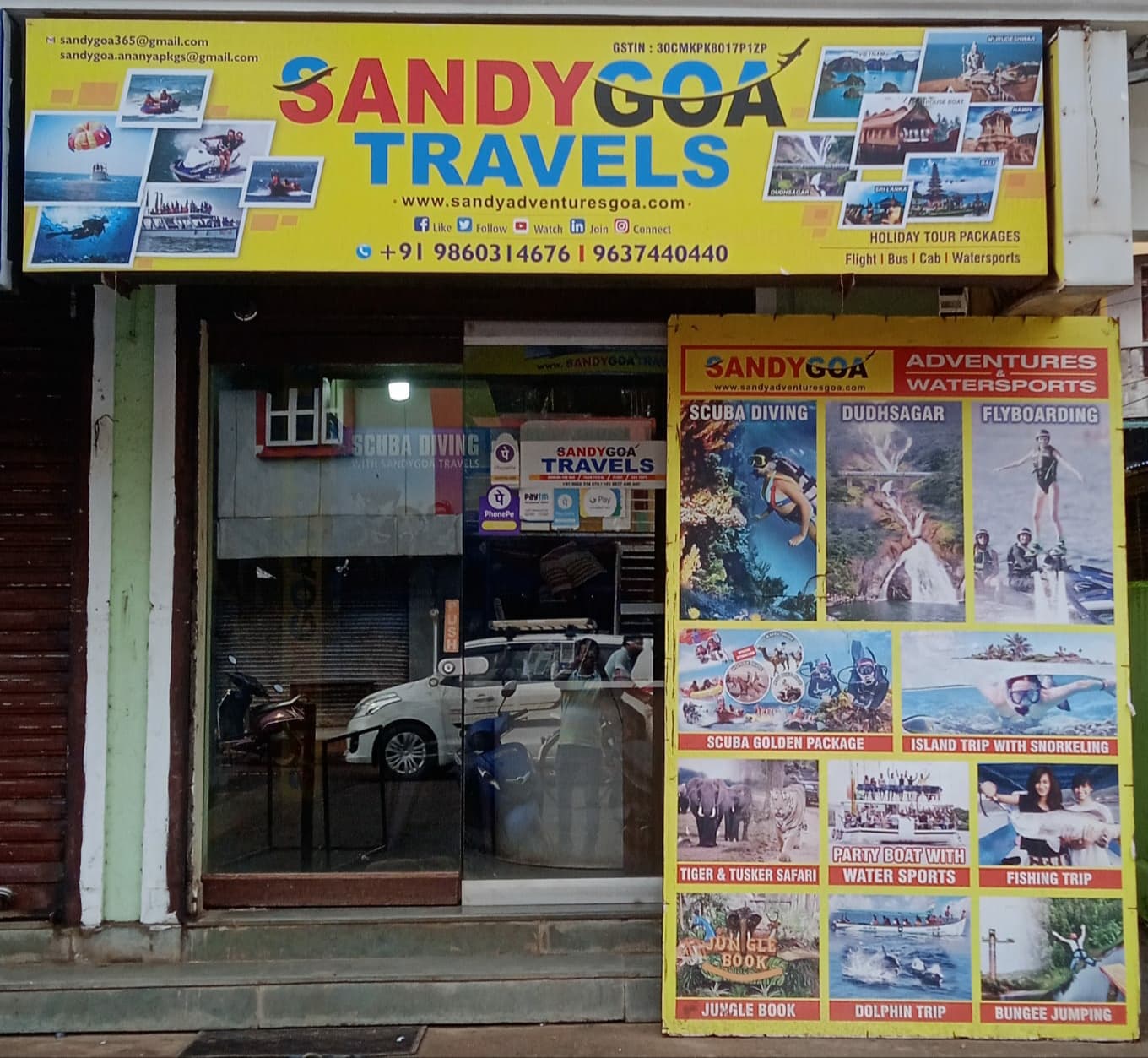 SandyGoa Tours & Travels