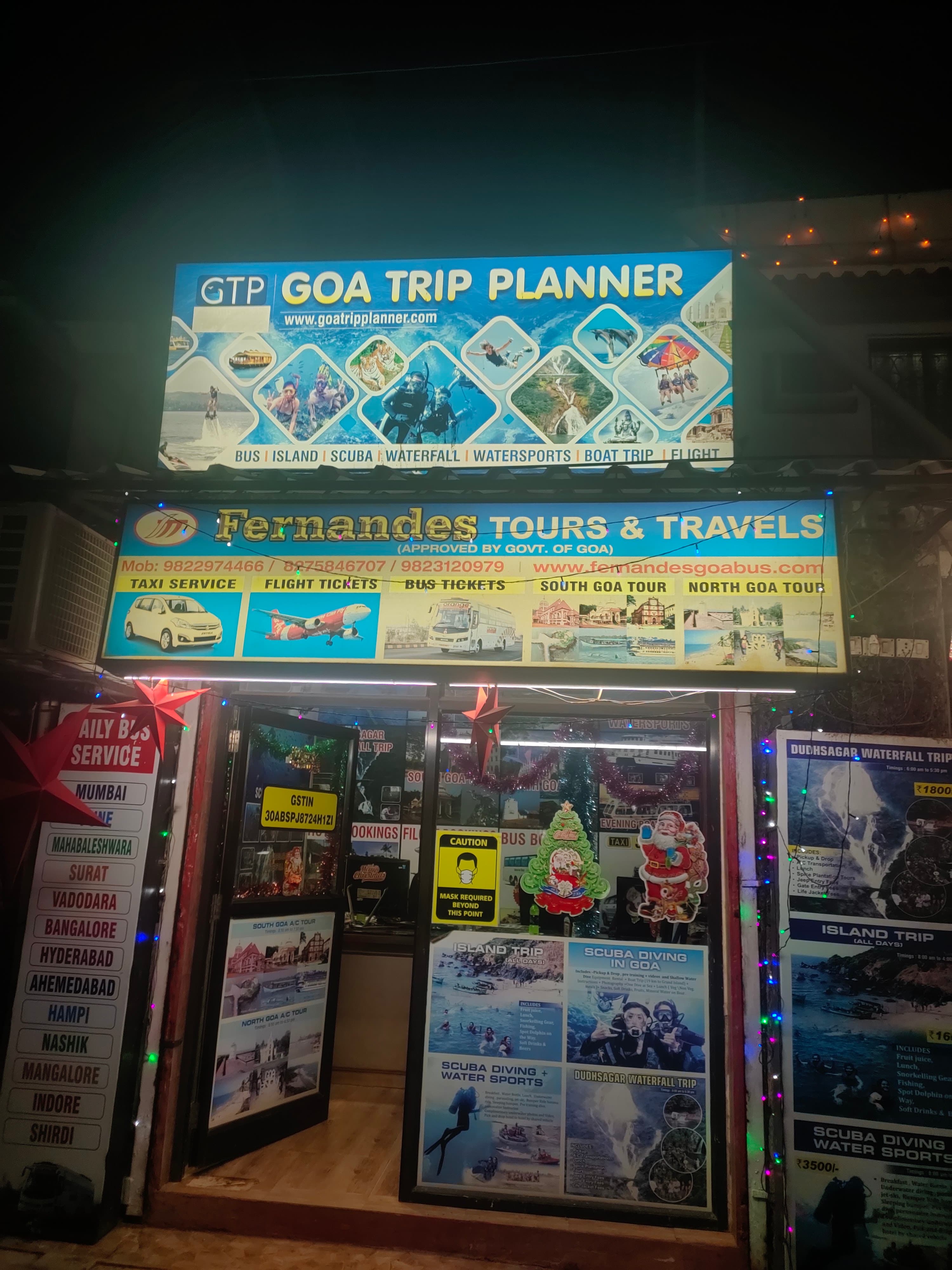 Goa Trip Planner