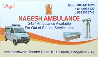 Nagesh Ambulance, Bengaluru