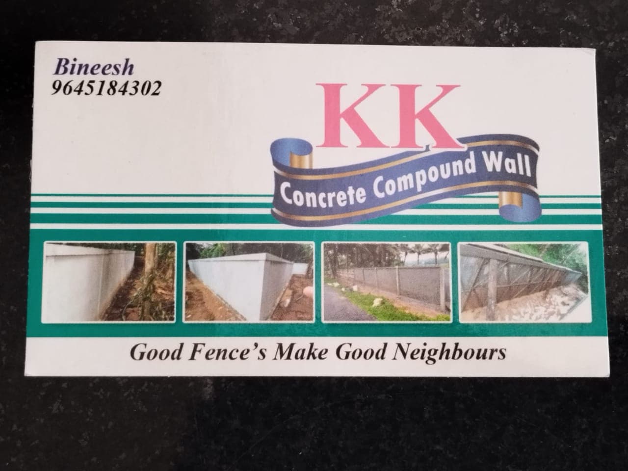 KK Concrete Compound Wall