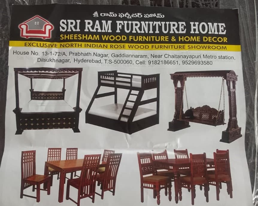 Sri Ram Furniture Home