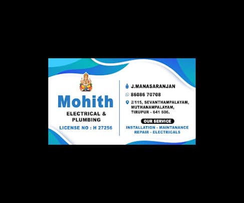 Mohit Electrical & Plumbing Work